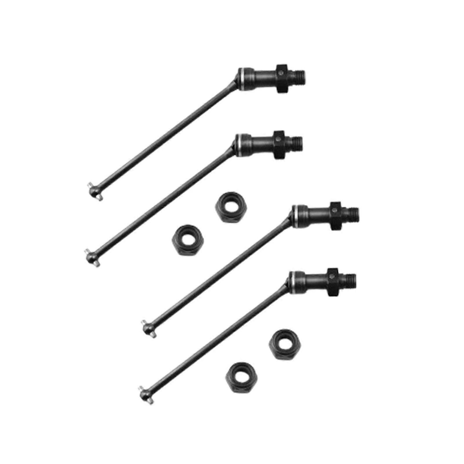 4PCS Drive Shaft CVD Set EA1061 for 1/10 RC Car JLB Racing Cheetah 11101 21101