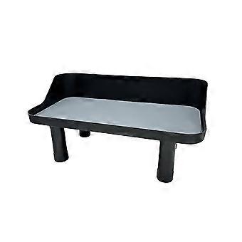 Soporte de tazón para mascotas de altura ajustable para perros y gatos, comedero elevado para comida y agua con base antideslizante
