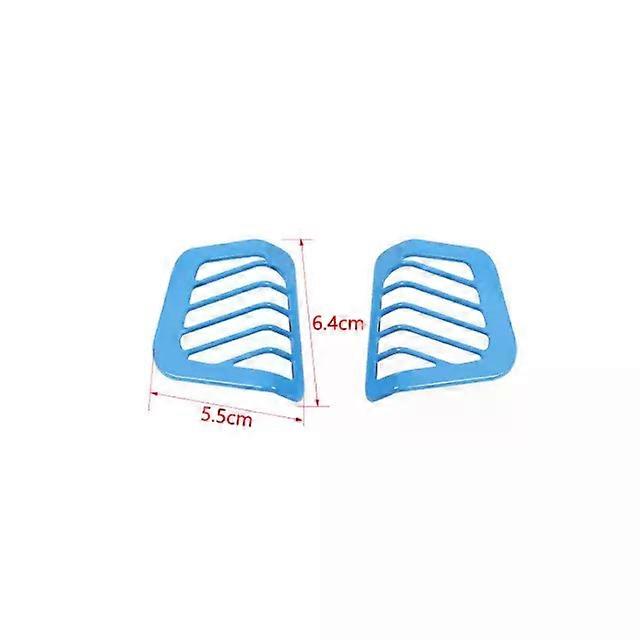 Car Air Conditioning Vent Outlet Decoration Cover fit compatible for Jeep Wrangler JL compatible for Jeep Gladiator JT 2018 2019 2020 2021 2022 2023