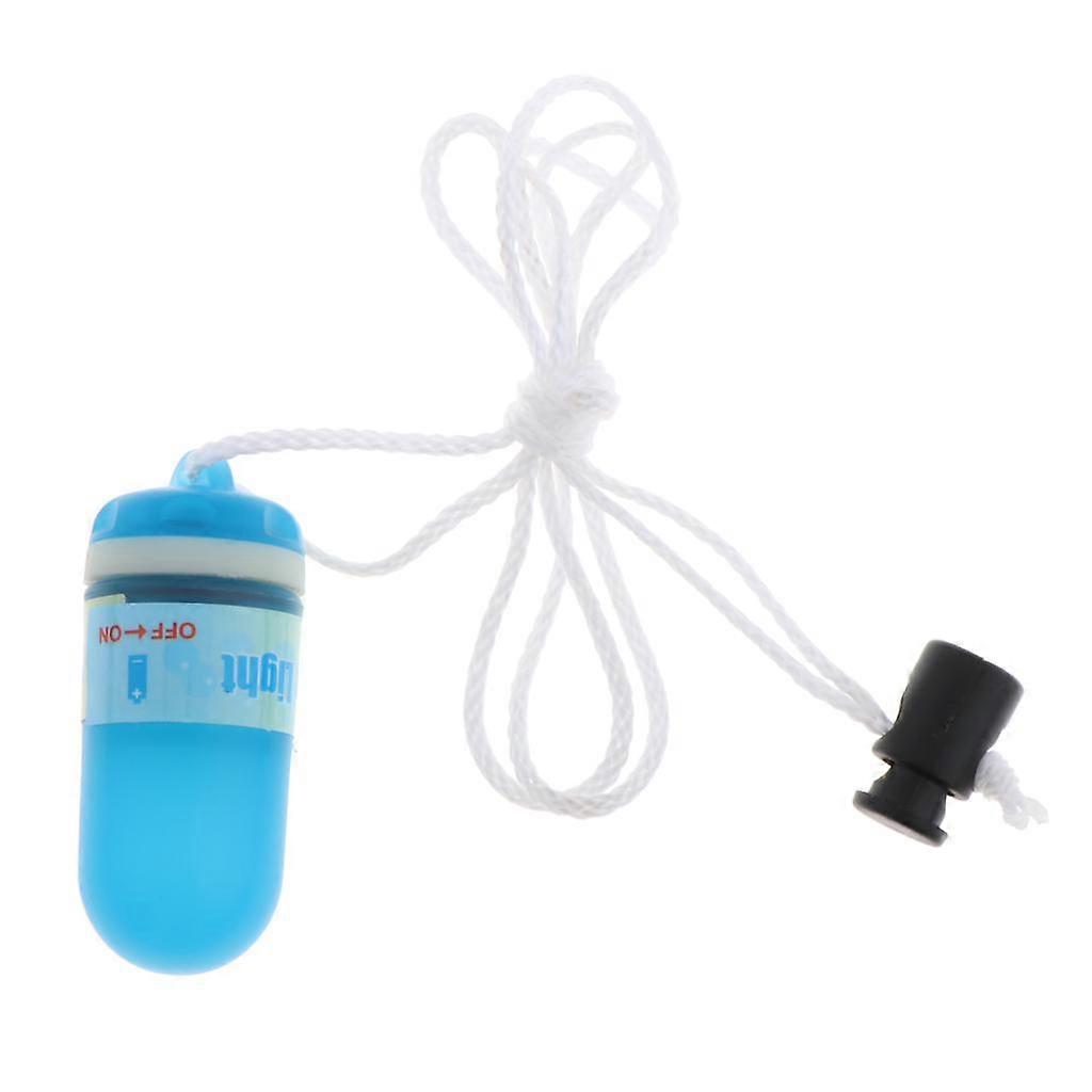 Underwater Strobe Signal Light Scuba Night Dive Marker LED Lamp Sky Blue