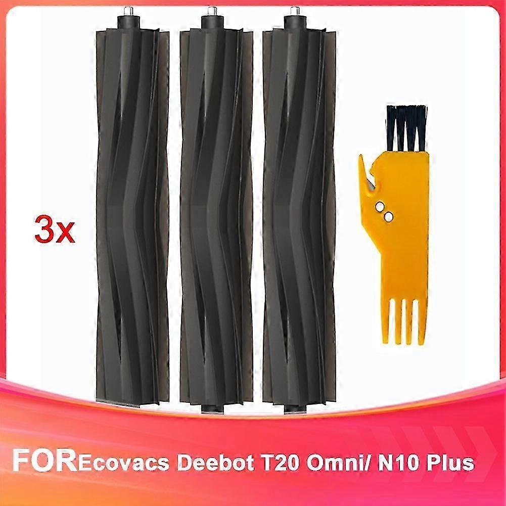 Replacement Main Brushes for T20 Omni/ N10 Plus, T20 Roller Brushes Replacement Brushes