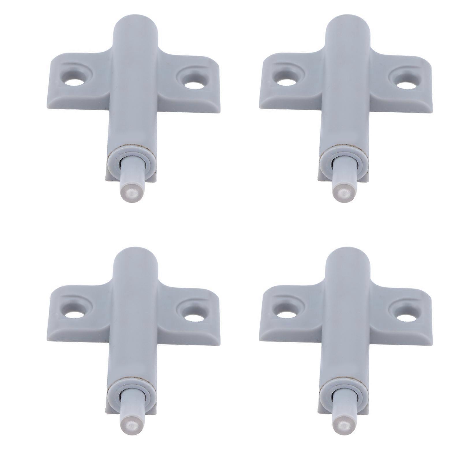 10PCS Gray ABS Plastic Door Buffers 65x47mm Soft Close Dampers