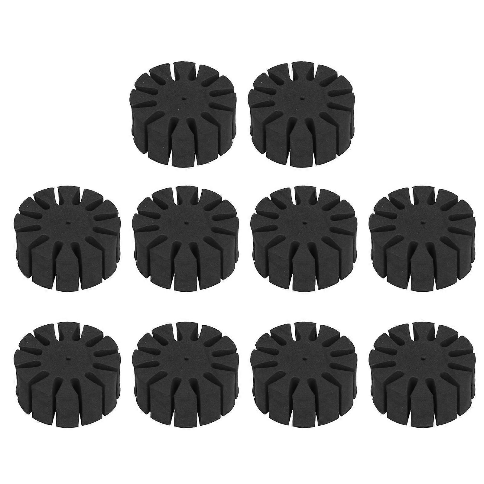 10pcs Round Arrow Rack PE Arrow Separator Holder Black Durable Outdoor Archery Accessory
