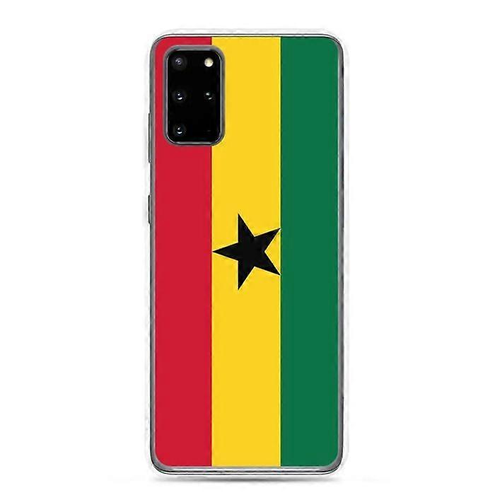 Phone Case - Samsung - Galaxy S22 Plus - Ghana Flag - Flexible - Multicolored