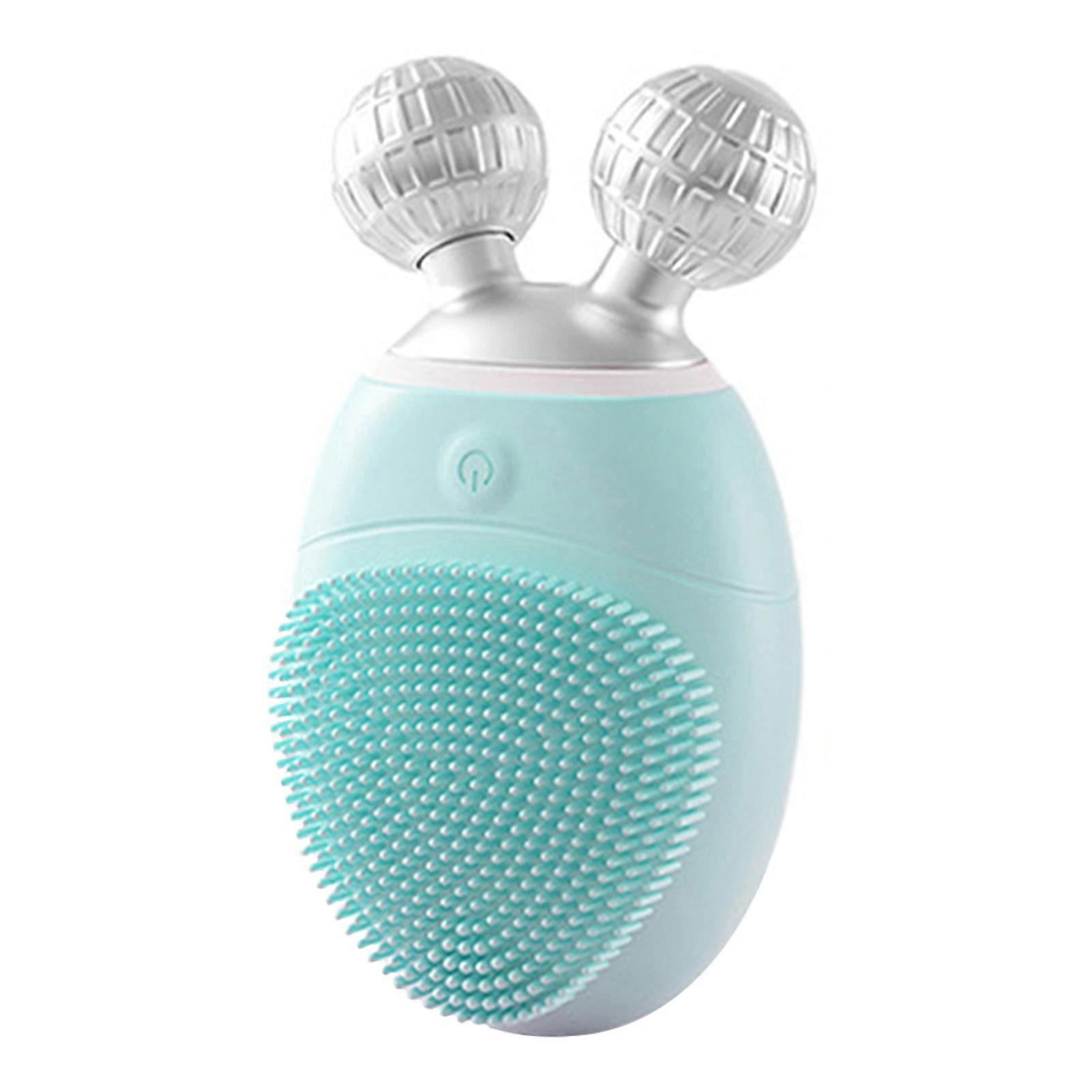 electric silicone facial cleansing brush waterproof Multiple modes for customized cleansing experience for All Skin Types