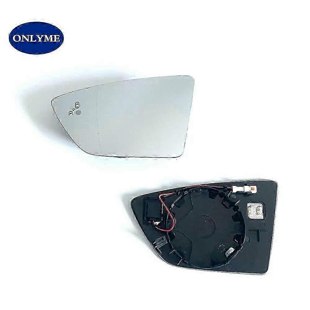CompatibleCar wide angle heated mirror glass with blind spot warning light Suitable for SEAT ARONA  2017 2018 2019 2020 2021 2022