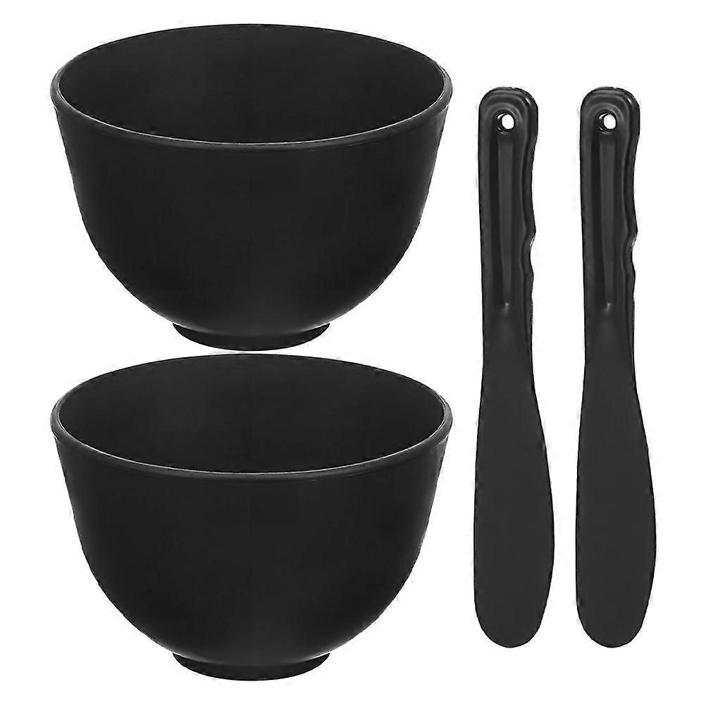 1 Set Silicone Face Mask Bowl Set For Diy Facial Masks Mask Kit Face Mask Making Kit Diy Applicator Mask Diy Face Mask Bowl Set
