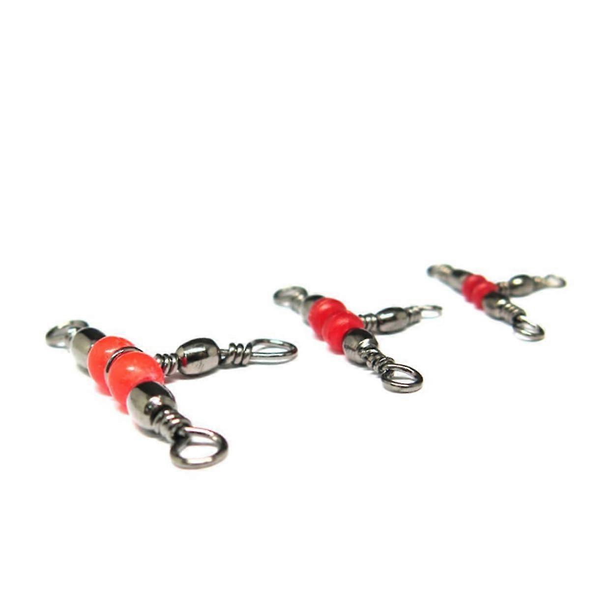 50 Pieces Fishing Connection Rings, High-Quality Swivels for Quick Attachment of Fishing Lines and Lures, Durable and Reliable