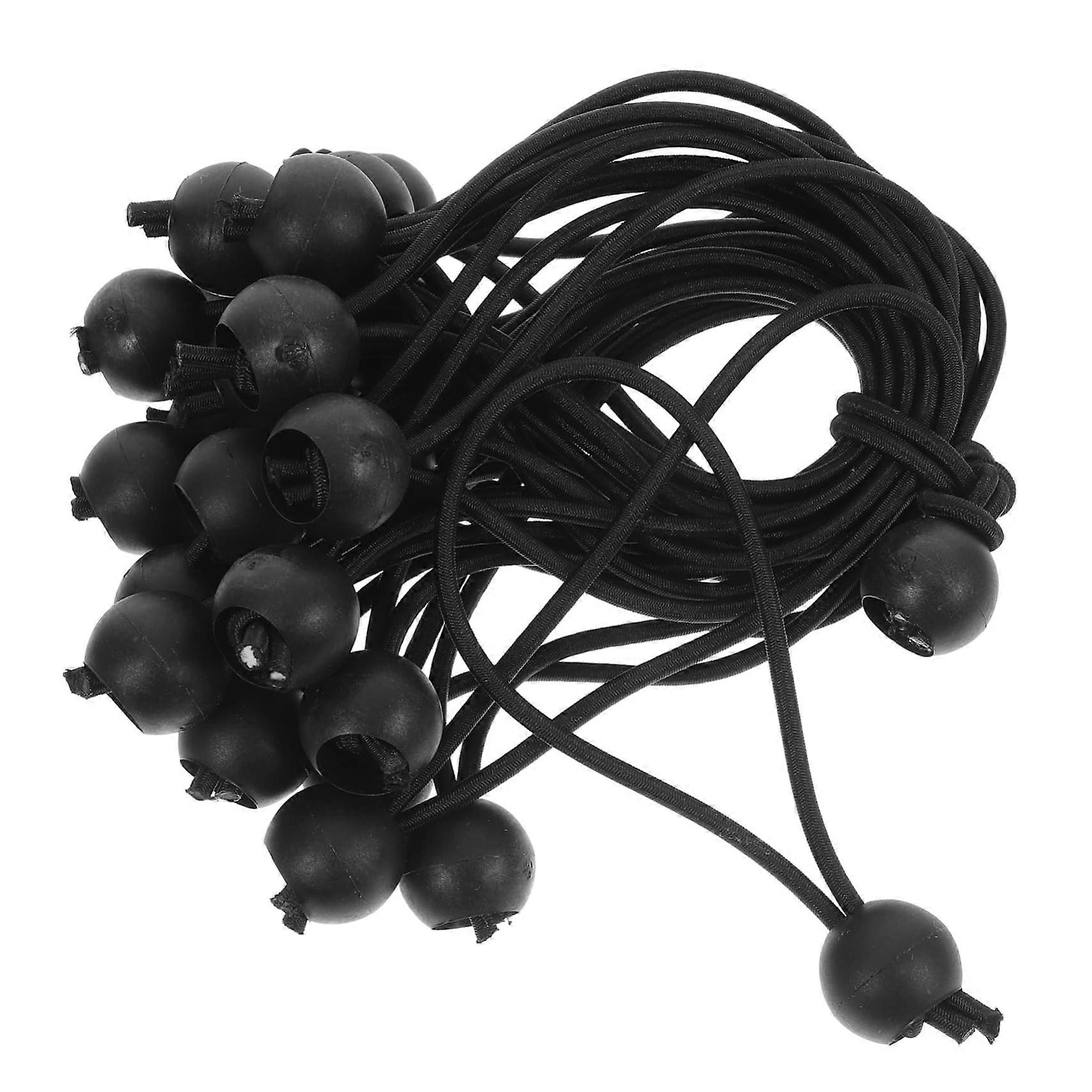 Elastic Cord Bungee Ties For Garden Furniture With Ball Highperformance Black Latex