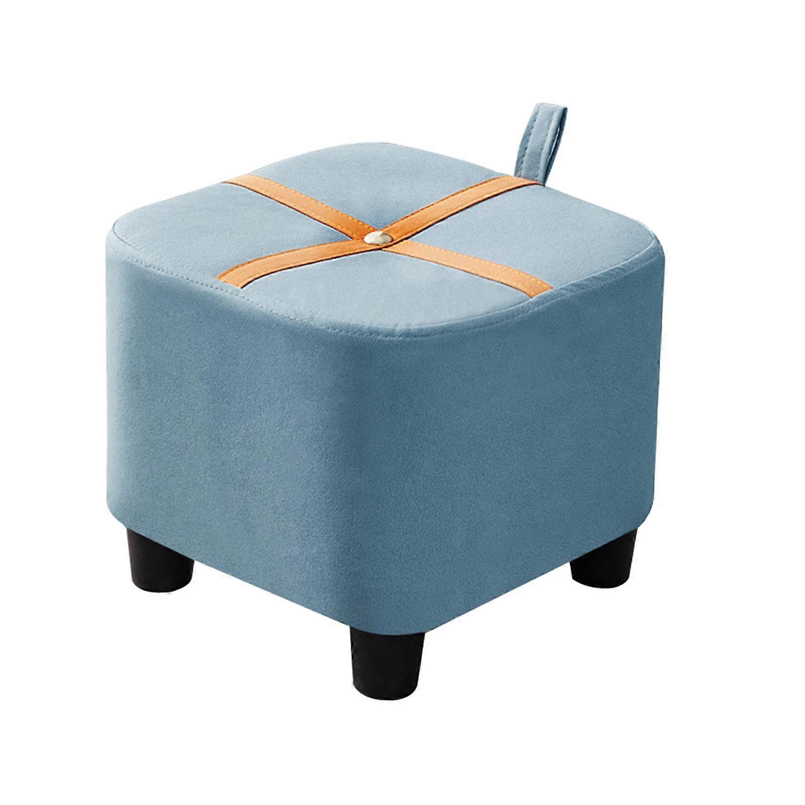 Small Stool Footstool Household Square Stools Simple Doorway Shoe Changing Stool