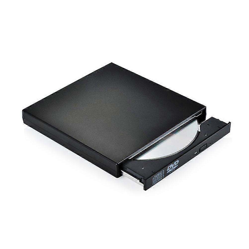 Compact Portable CD/DVD Drive for Computers, High-Speed USB 2.0 Transmission