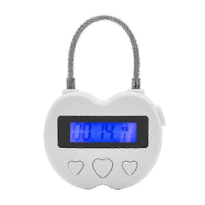 Smart time lock lcd display time lock multifunction electronic timer,waterproof usb rechargeable te p