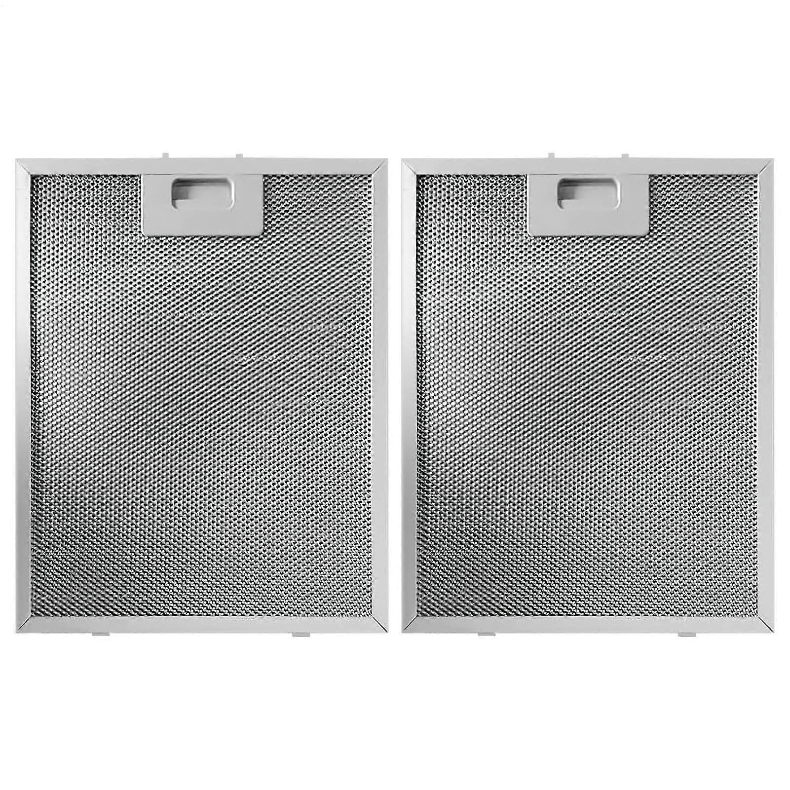 Cooker Hood Grease Filter, 2 x Kitchen Extraction Fans, 5Layer Aluminium Net
