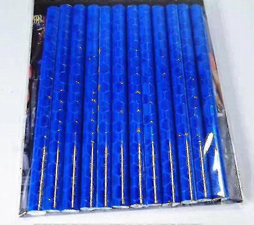 クリップ付き72pcsバイクスポークリフレクター、自転車ホイールナイトサイクリング用反射安全ライト