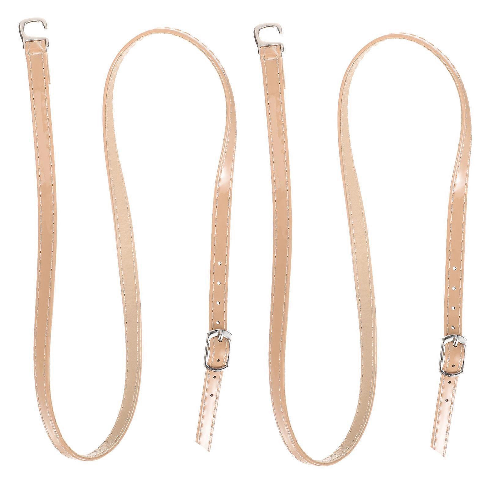 Adjustable Detachable Heel Straps for Women, Invisible Cross Style Shoe Extenders, Durable Fixing Bands for High Heels
