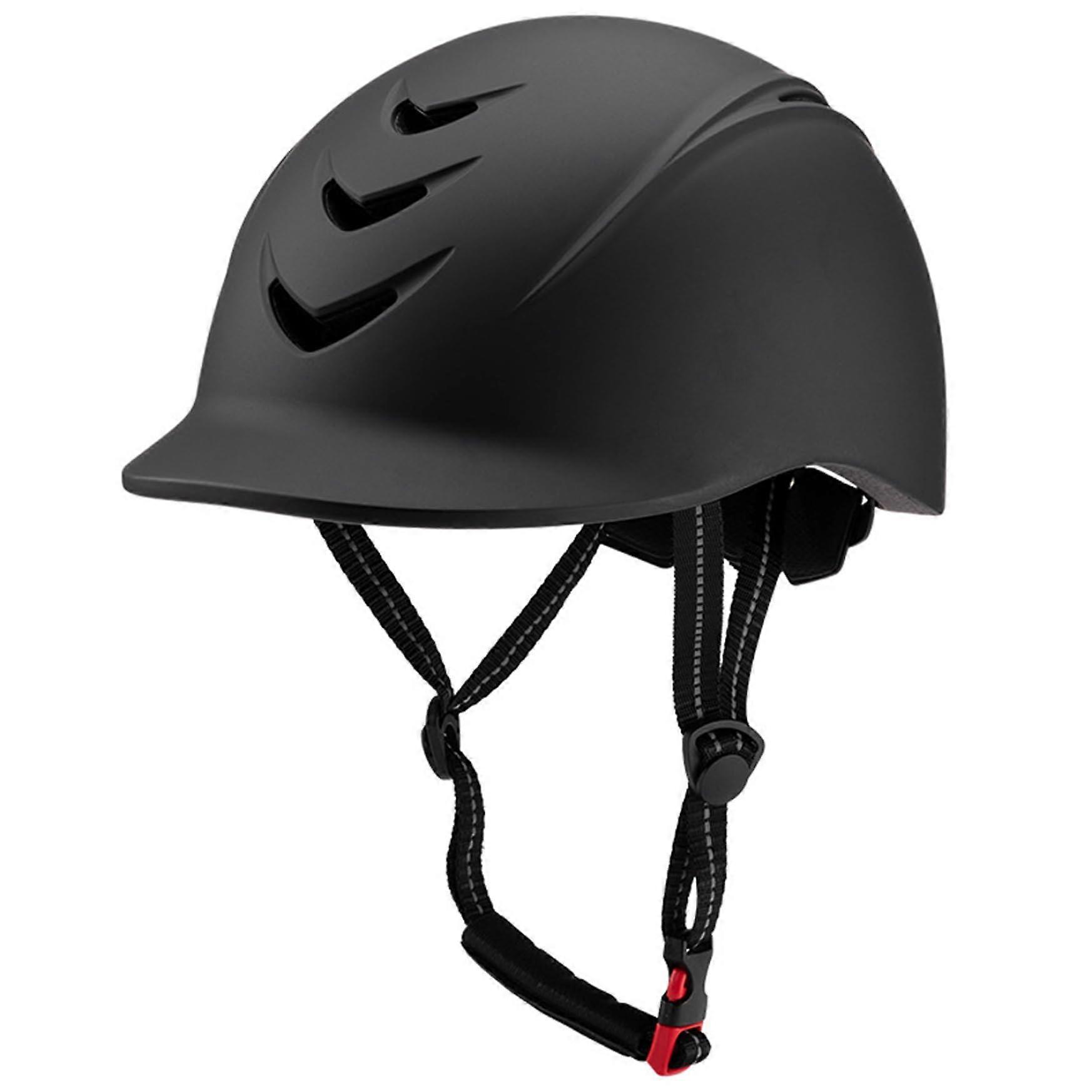 Reithelm Riding helmet Atmungsaktives Breathable weiches Polster Reithut mit Verstellbarer Riemensicherheit Antikollision