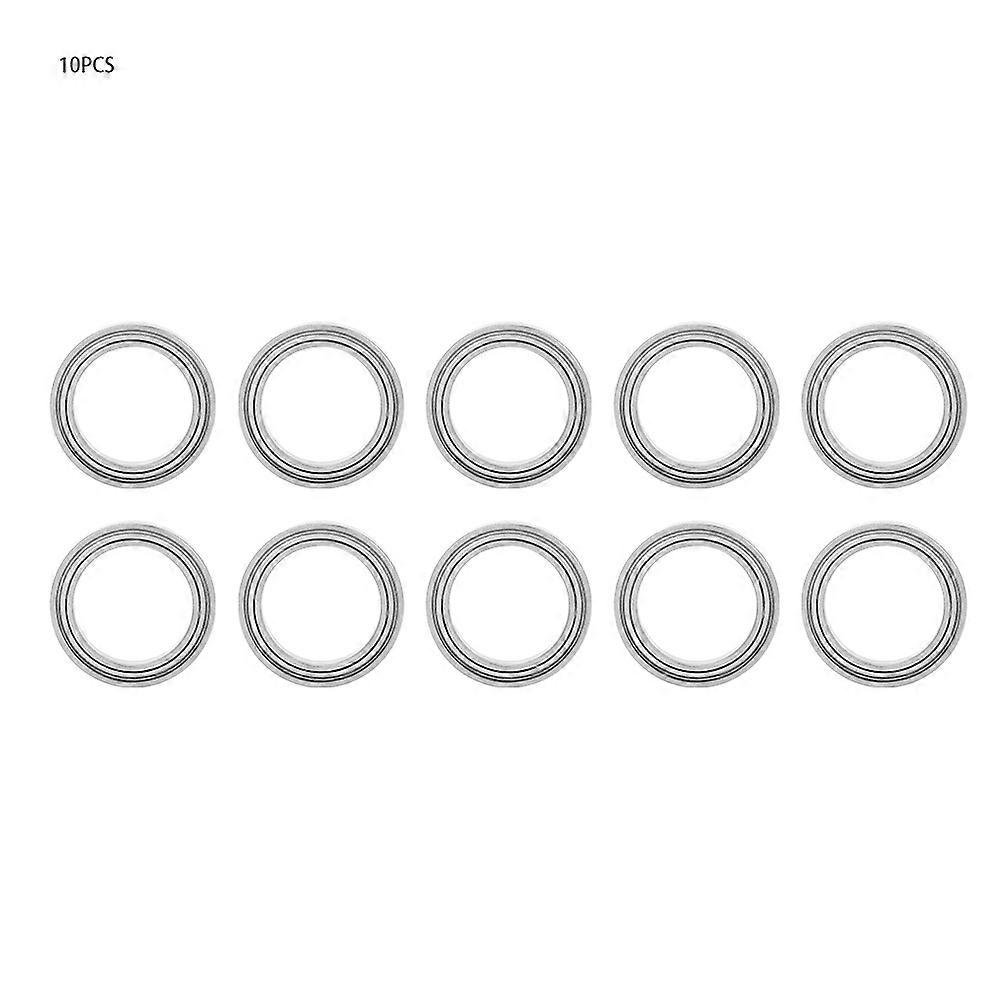Lot de 10 roulements à billes à gorge profonde à double blindage 6702ZZ 15 x 21 x 4 mm