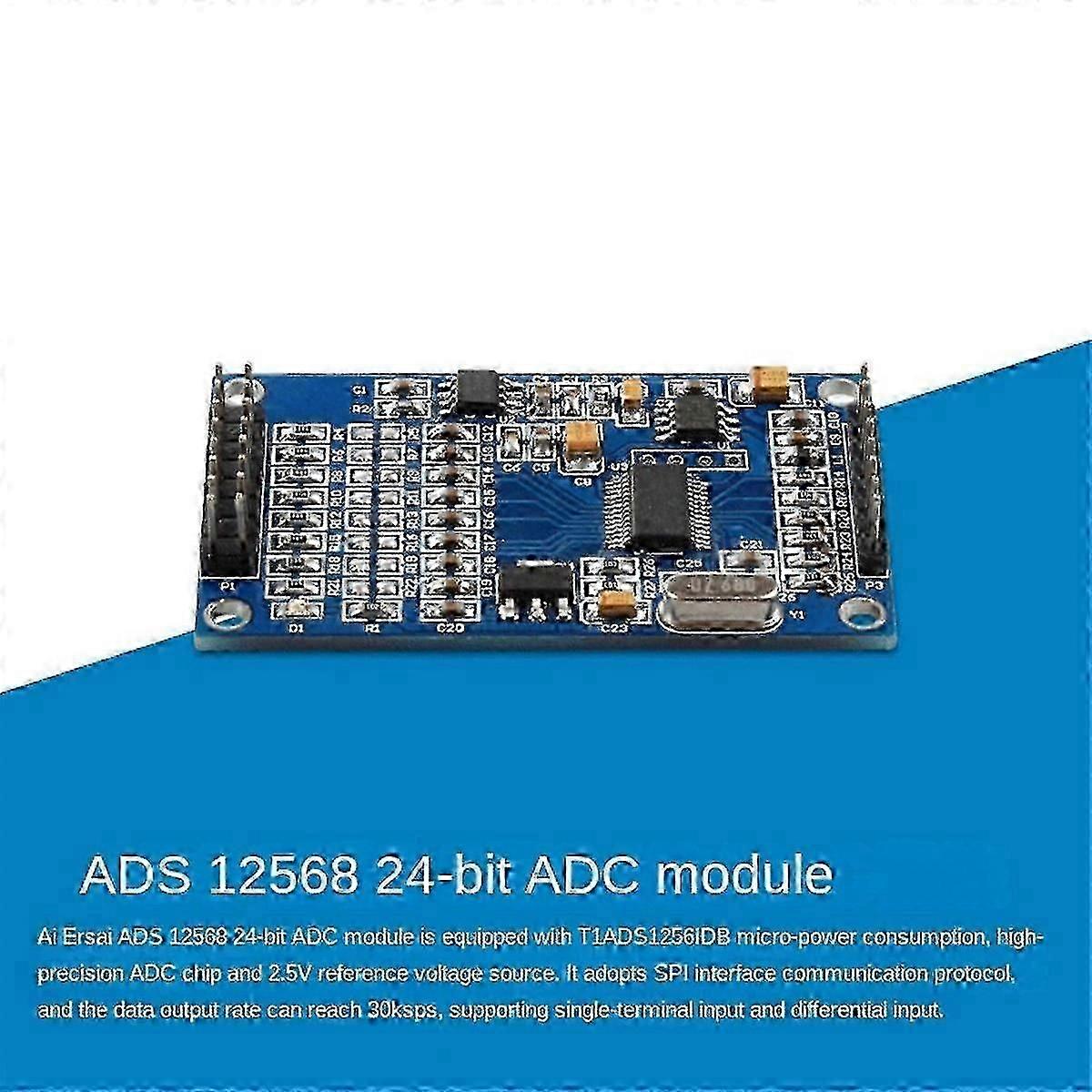 Ads1256 24-Bit 8-Kanal-Adc-Ad-Modul Hochpräziser Adc-Multifunktions-Datenerfassungs-
