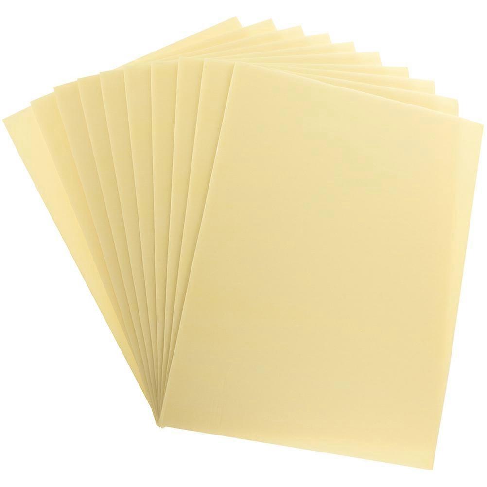 Foam Boards Large Foam Board Thicken Diy Projects Kindergarten Use Yellow 30.00X20.00X0.50cm Educational Tool 10Pcs