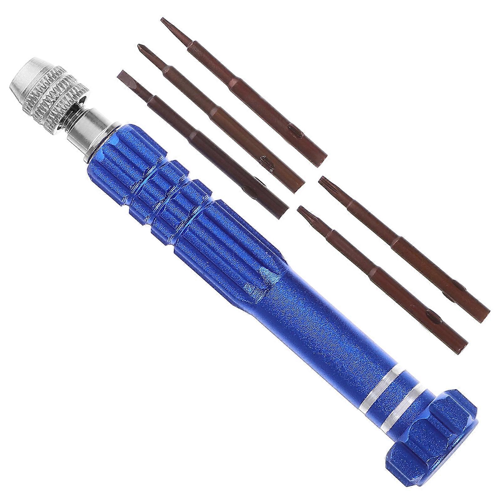 Maintenance Tools Watch Hand Setting Tool Eyeglass Screws Blue Compact Design For Tech Enthusiasts 1Set