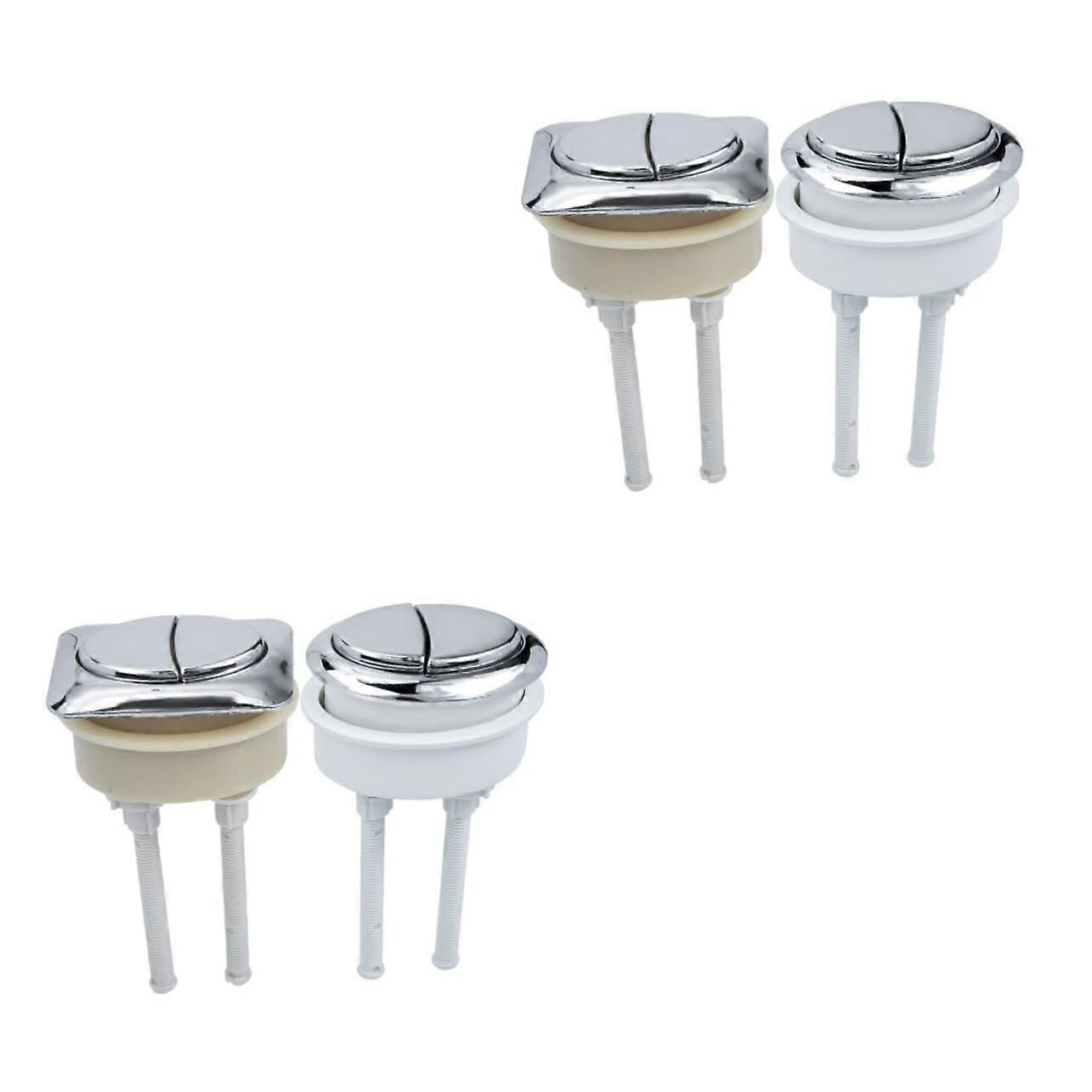 Universal push button For toilet cistern Easy tallation compact 2 pieces