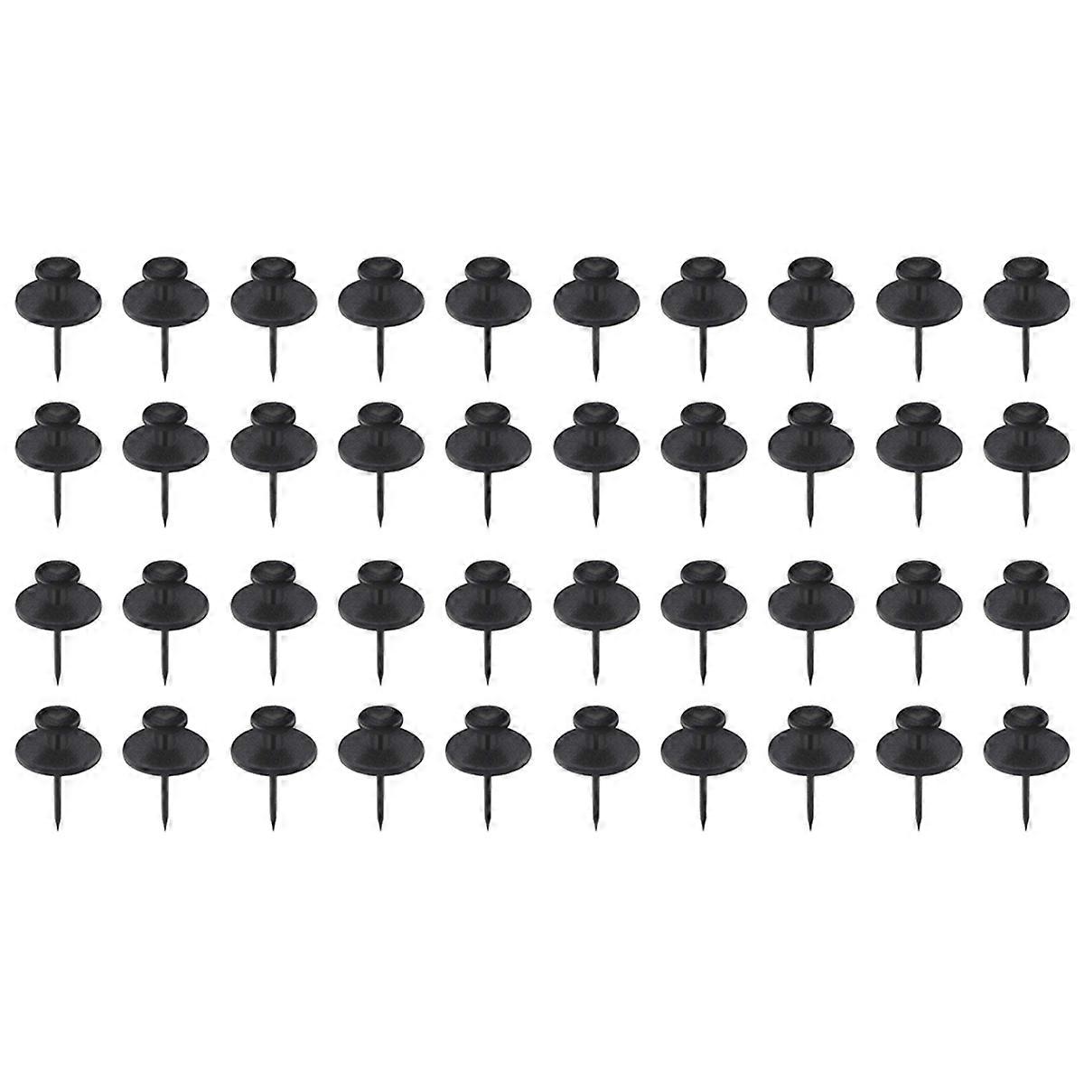 Small Nails for Picture Hanging Double-Headed Picture Hangers(Black)