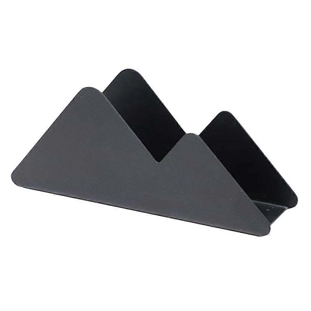Vertical Tissue Holder for Kitchen and Hotel Use with Black Iron Frame 1Pc