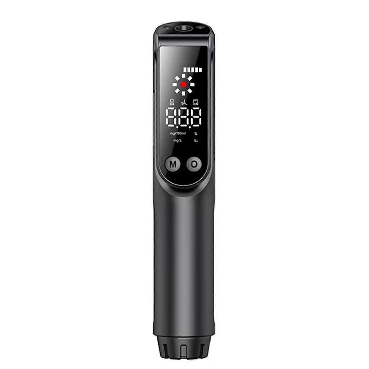 Non-Contact Alcohol Tester, High-Precision Breathalyzer with HD Large Screen, LED Light Indicator, Flashlight Function