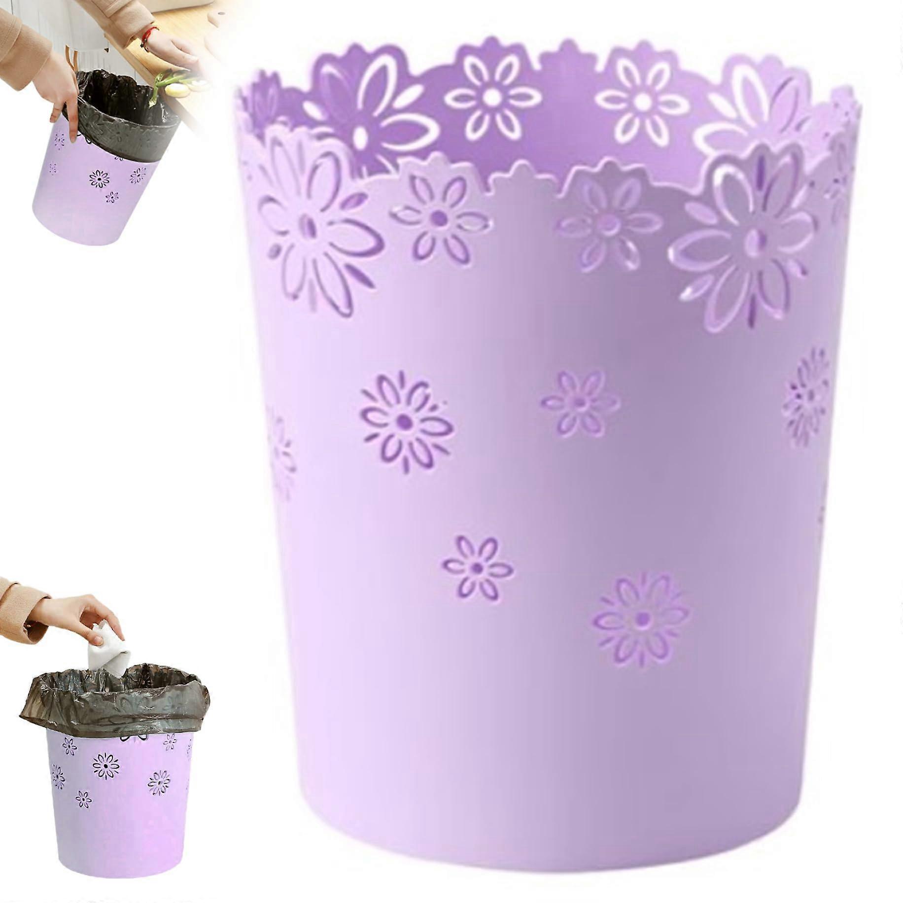 child container, waste paper container, 6,3 Zoll Plastik S lila
