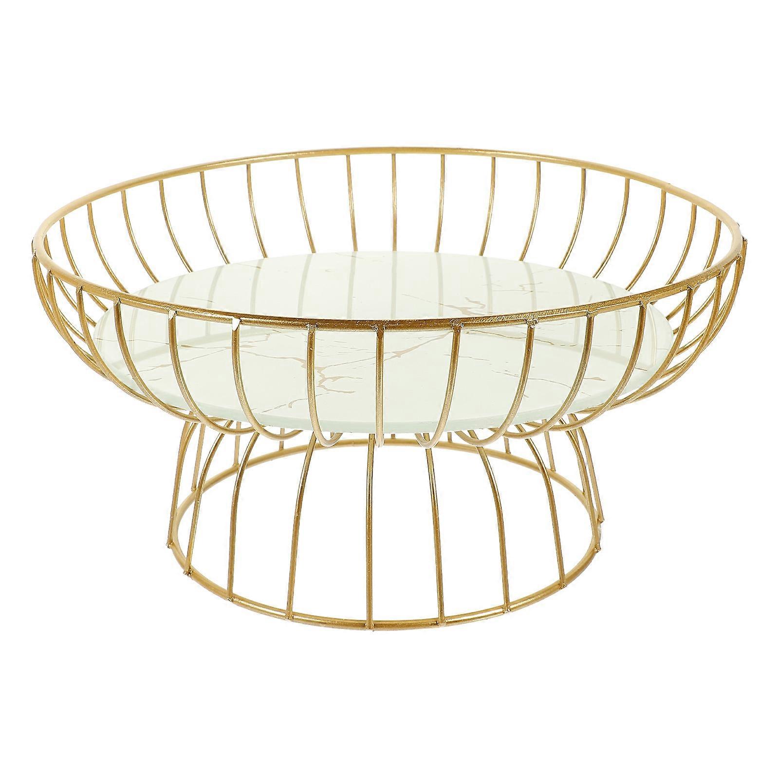 Fruit Storage Tray Candy Storage Tray Home Use Round Storage 1Pack