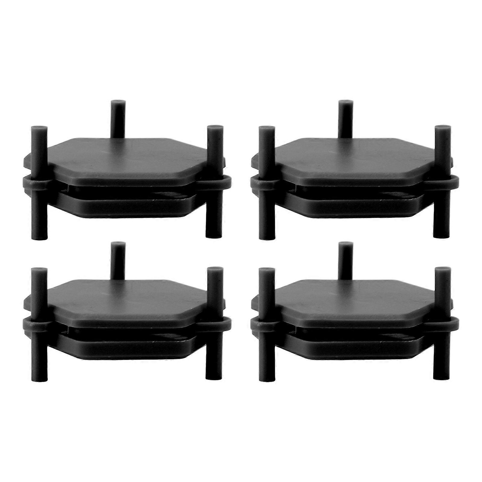 4Pcs Hexagonal Coaster Stylish Adjustable Multipurpose Hexagonal Coasters for Drinks and Small Objects