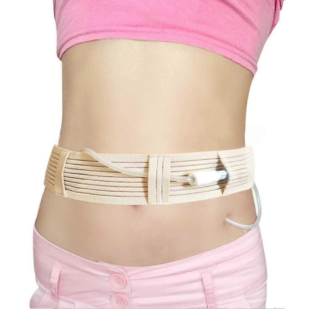 PD Dialysis Belt for Peritoneal Dialysis, Breathable Catheter Holder, Compatible with J Tube Nutrition Probes, Size M
