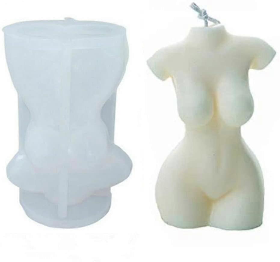 Human Body Art Silicone Candle Mold