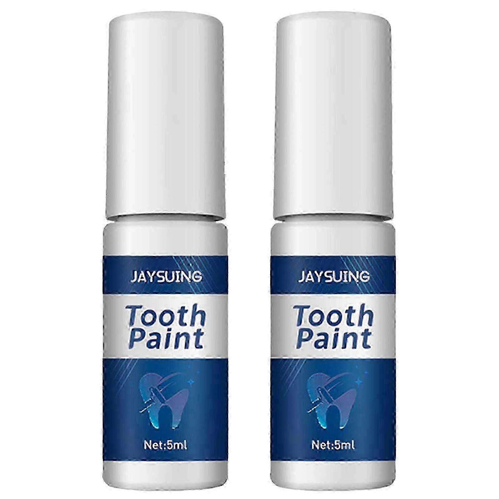 5ml Tooth Paint Instant Whitening Kit, Teeth Whitening Gel, Simple & Effective Solution for Shiny Teeth and Confident Smile