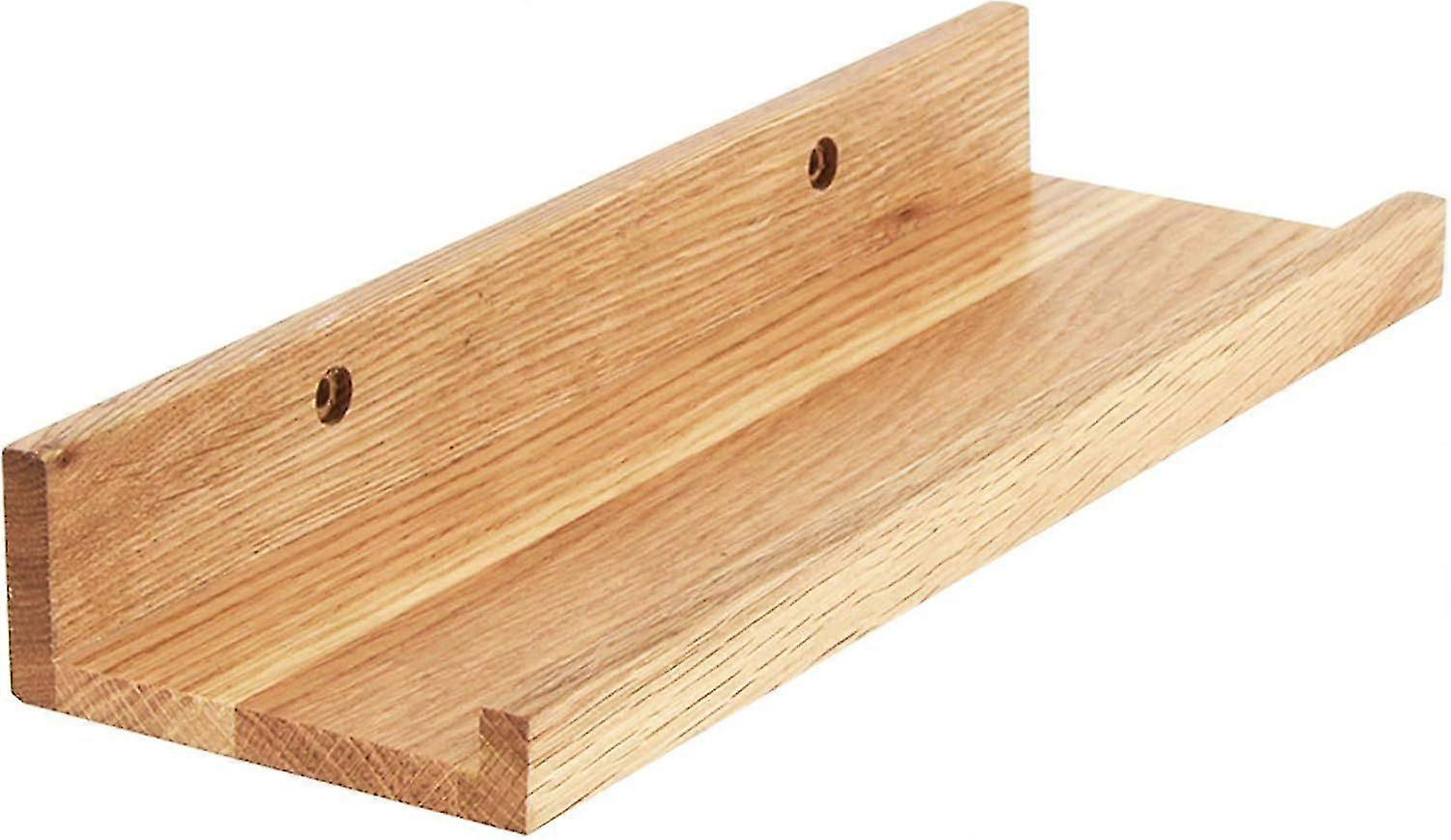 Wood Floating Shelf, Wall Mounted 30cm Shelf, Rustic Hanging Wall Shelf
