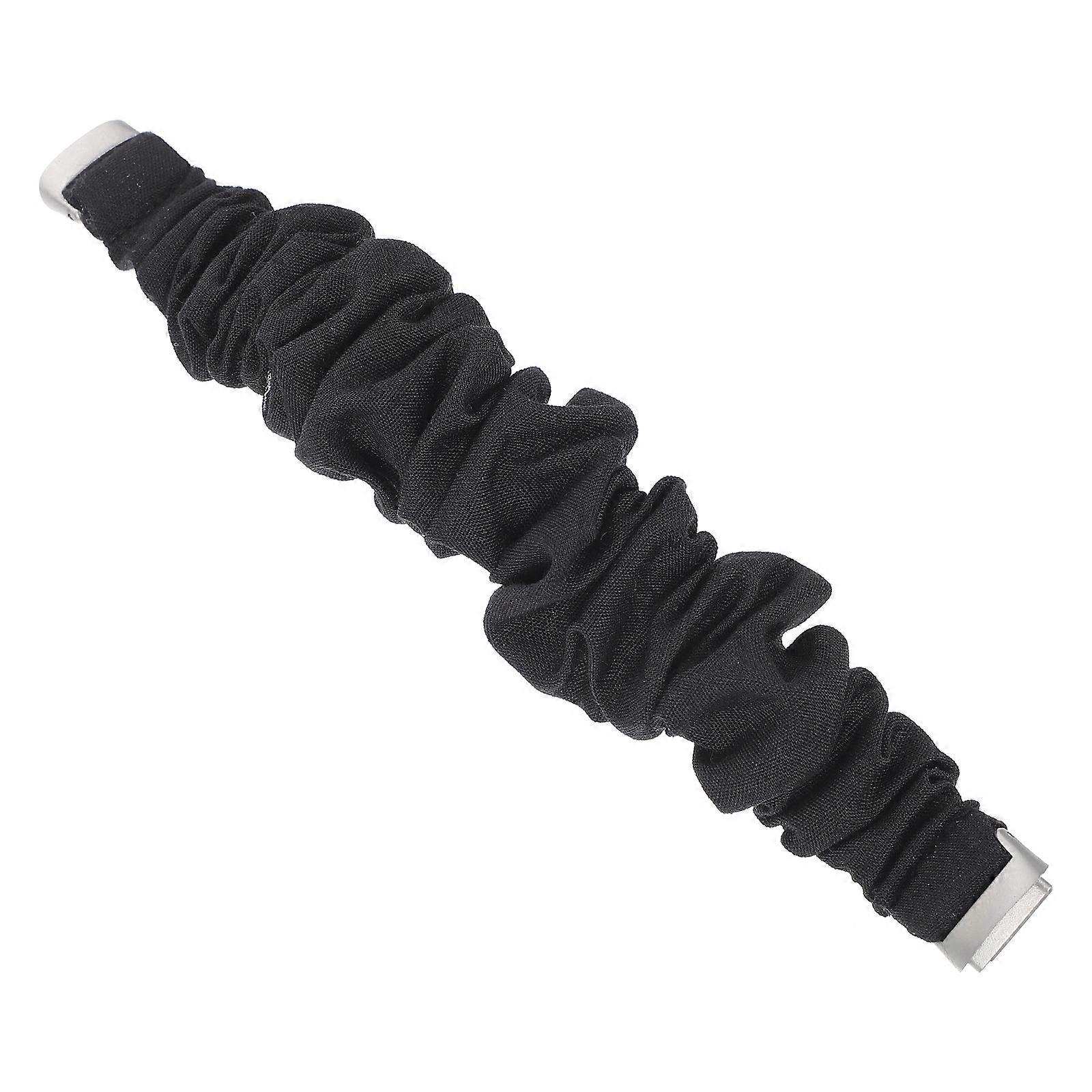 Watch Band Replacement Strap Luxe Band Casual Wear 14x3cm Elastic Fabric Easy to Wear and Remove 1Pcs