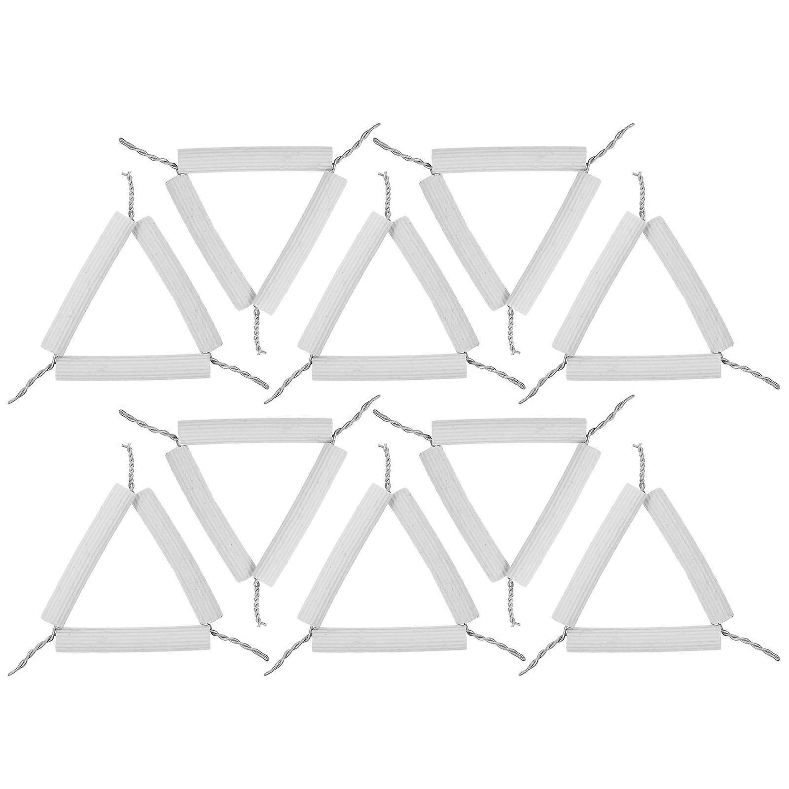 Crucible Support Stand Crucible Shelf High Temperature Resistance Scientists 10Pcs