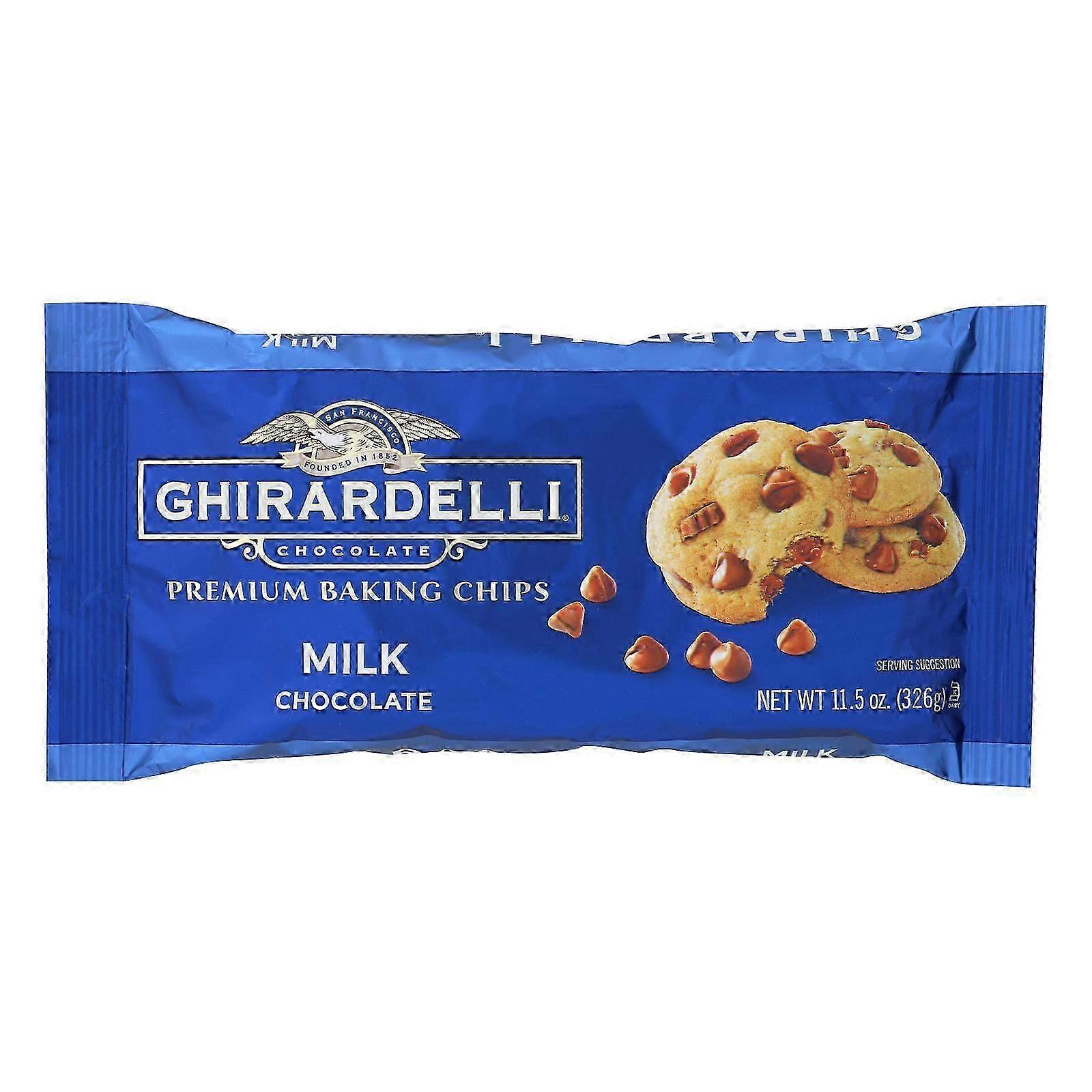 Milk Chocolate Baking Chips - Suitable for Certain Brands - Case Of 12 - 11.5 Oz.