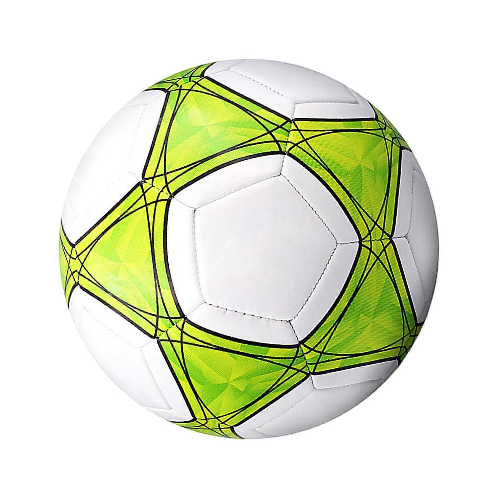 Professional size football football training classic pattern traditional panel size 5 football football ball Ref: 4872