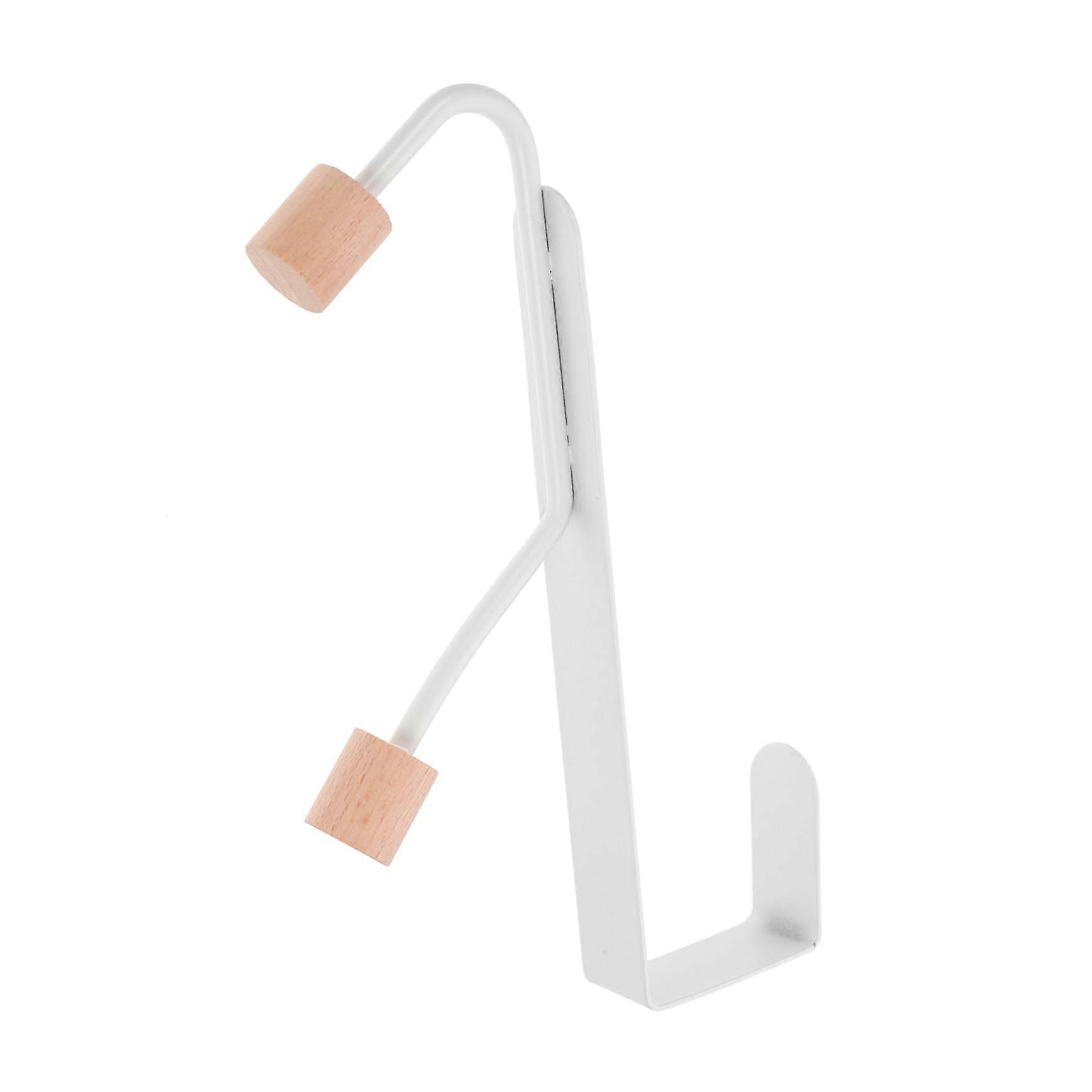 Door Hooks Without Drilling, Carbon Steel Hangers for Space-Saving Clothing and Keys, Easy Installation for Home Use