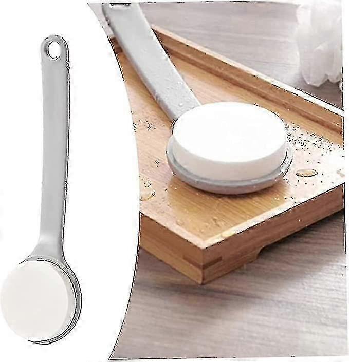 New Lotion Applicator With Handle For Back, Legs, Feet Self-applying Sunscreen, Long Handle Sponge B