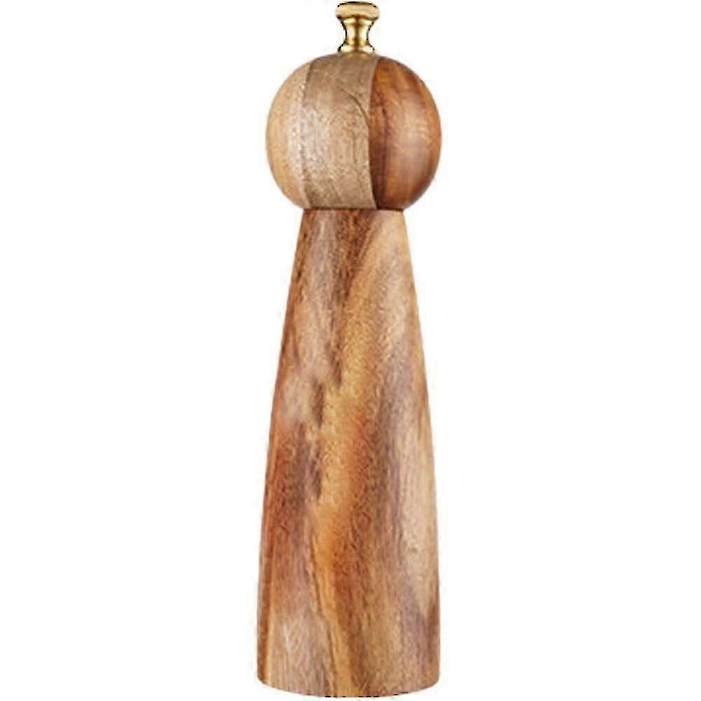 Salt or Pepper Grinder, Adjustable Ceramic Rotor Wooden Grinder for Your Kitchen