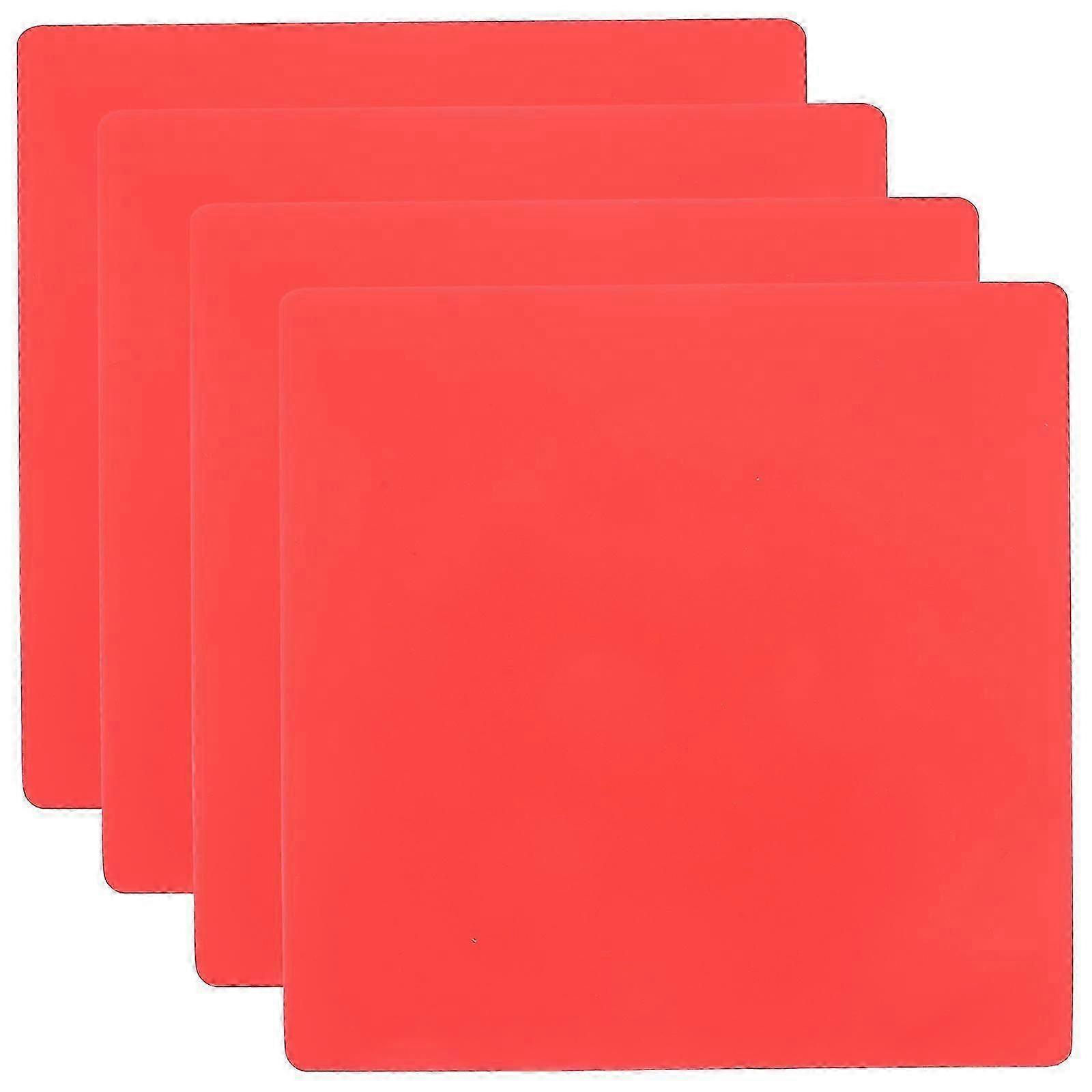 4Pcs Multi-functional Home Use Non-slip Insulation Cup Mats