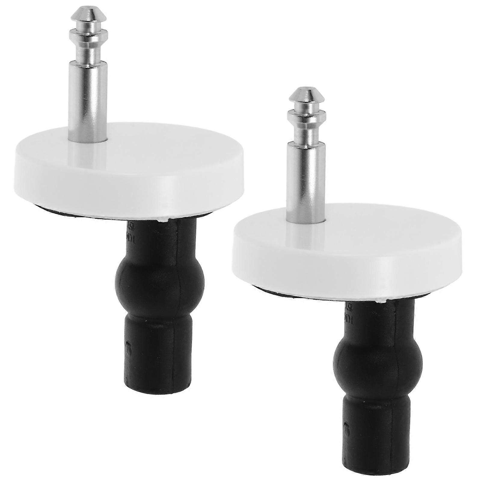 Toilet Seat Screws Replacement Kit with Rubber and Fittings – Easy Install Hinges Fixings for Seat Repair