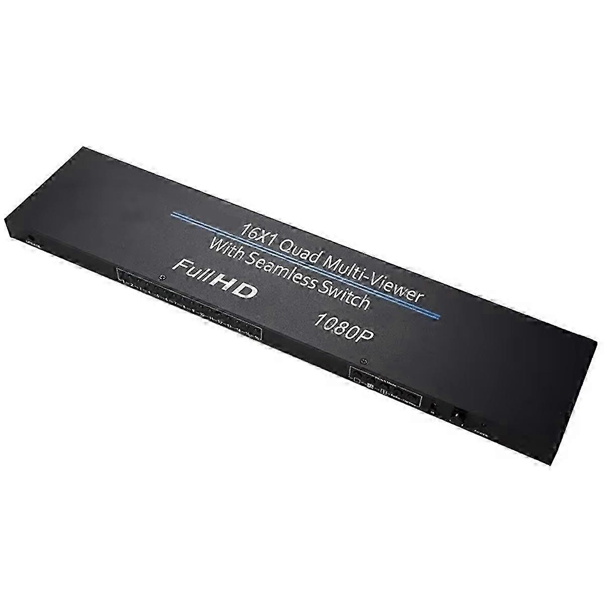 1080P 16x1 Hdmi-compatible Multiviewer 8 10 16 Screen Eu Plug