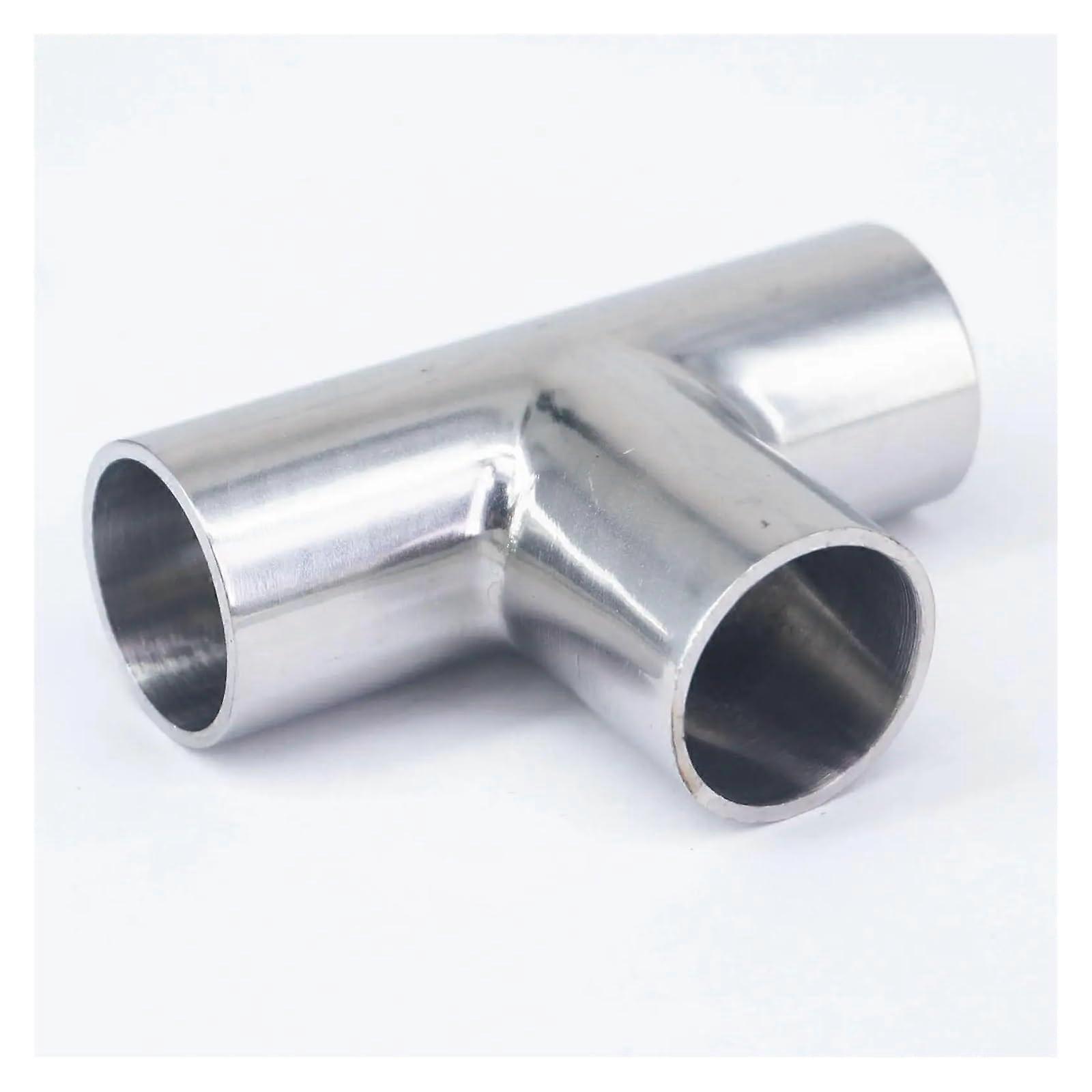 22mm O/D 304 Stainless Steel Weld Tee Connector Pipe Fitting
