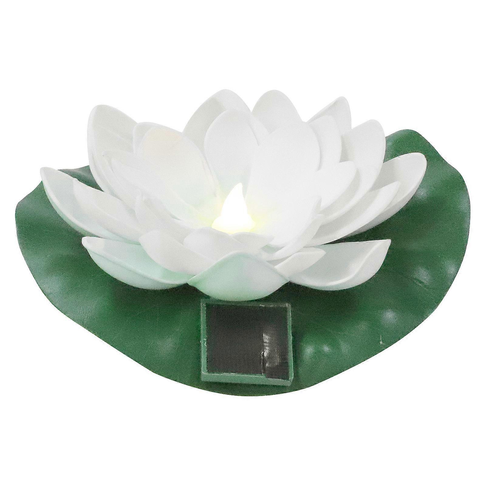 Solar Powered Decorative Flower Lamp with Realistic Design for Garden, Home Decor, Pool and Outdoor Blessing Displays – Durable Garden Accessory