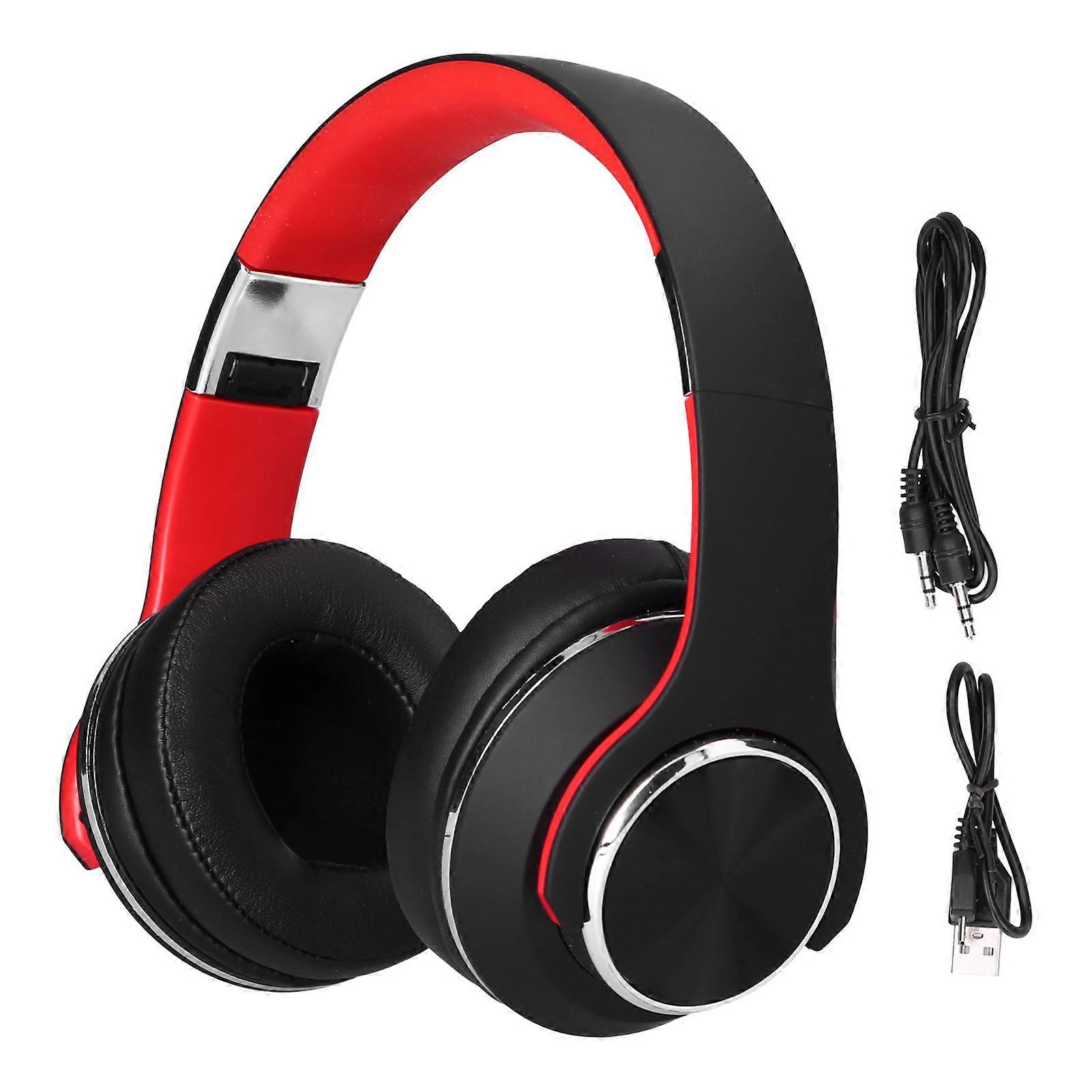 OY528 Wireless Over Ear Headset Bluetooth 5.0 Headphones Support Memory Card and Radio Function