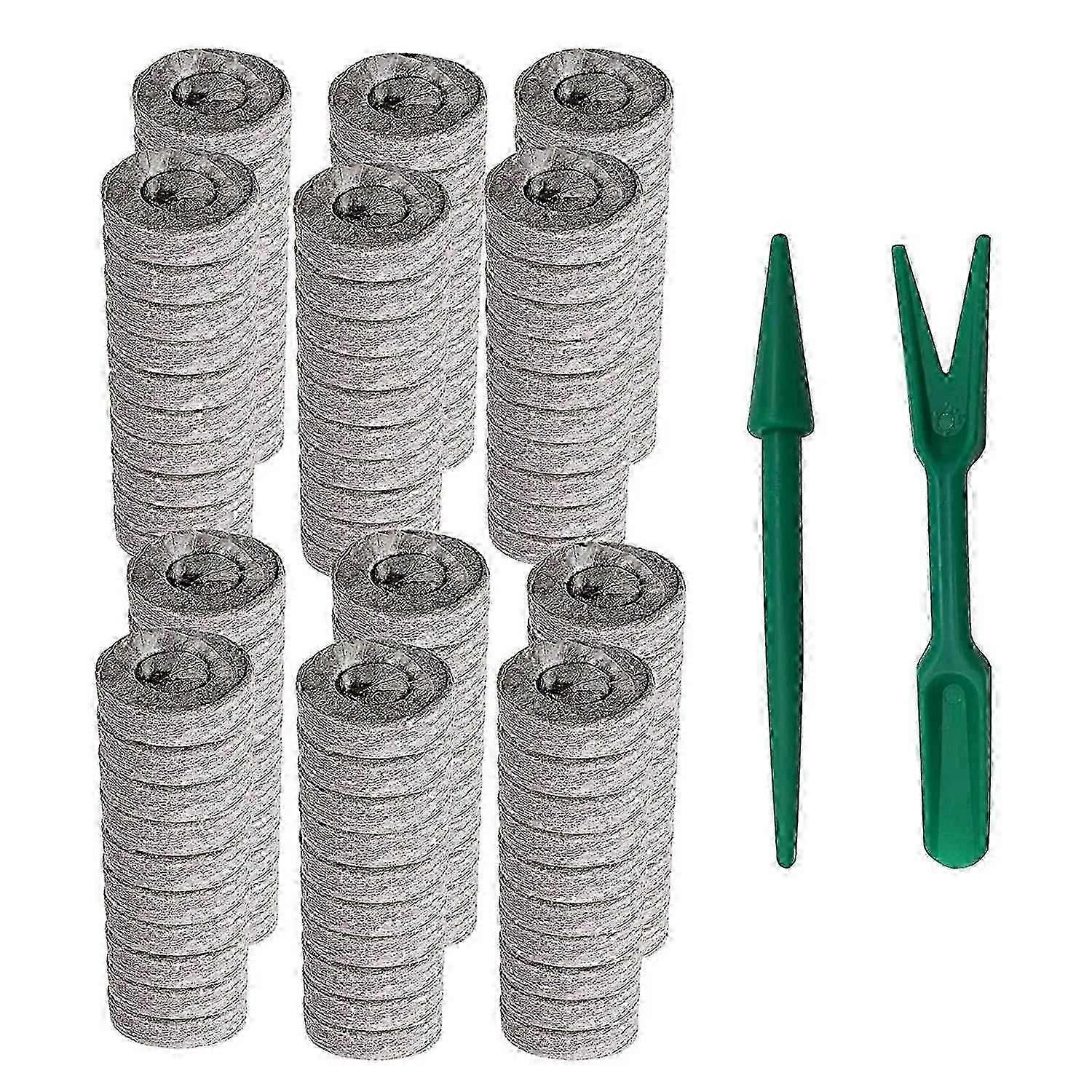 120Pcs 30mm Peat Pellet Soil Plant Plugs Pallet Seedling Soil Block, Seed Nutrient Block for Flowers JP