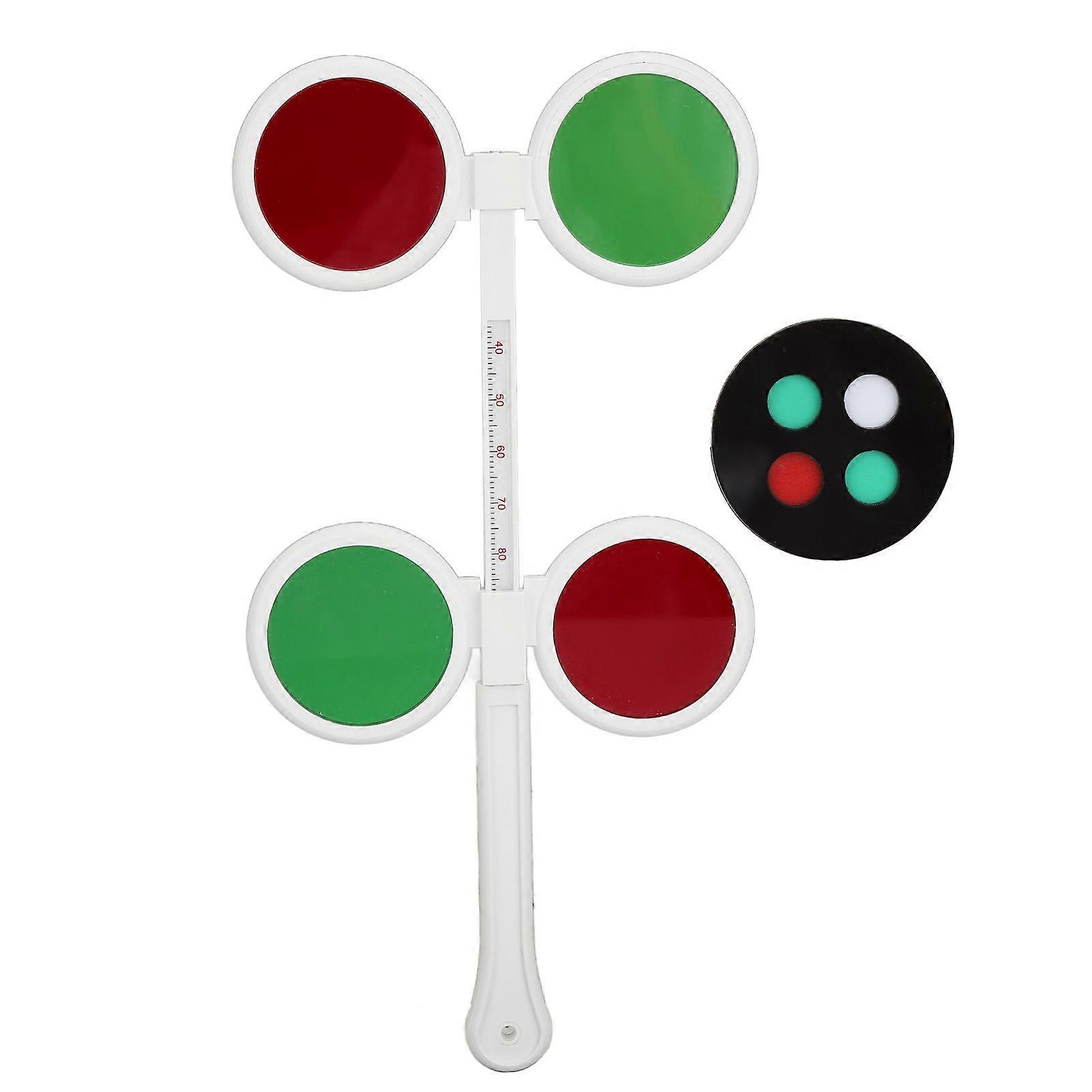 Color Evaluator Lens Universal Adjustable Lightweight Improve Vision Red Green Color Blindness Lens for Vision TrainingYMMR)